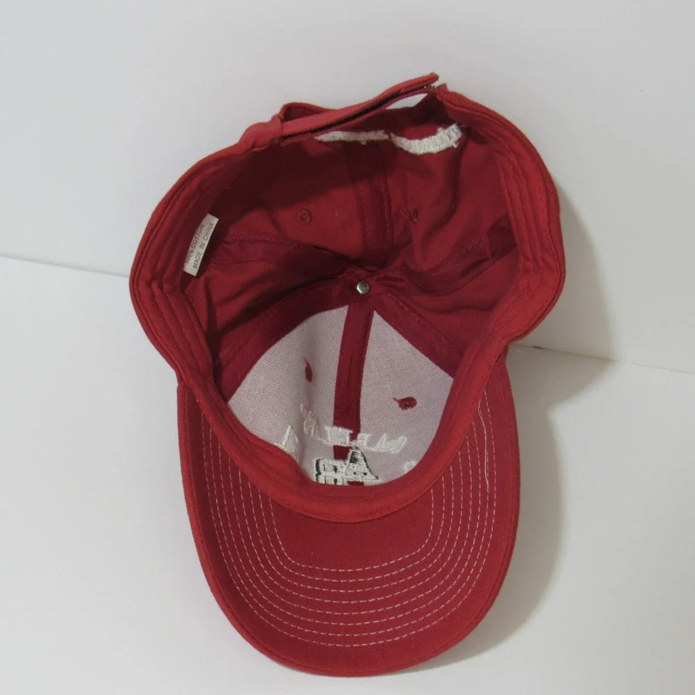 Cabelas Hat Cap Medium Large Red Hook & Loop Grand Opening Rogers Arkansas 2012